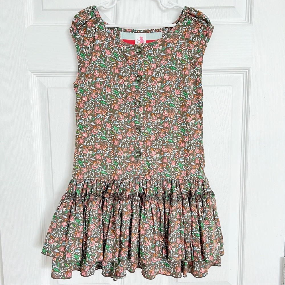 Matilda Jane | Sleeveless Peplum Ruffle Dress